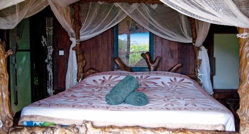 Pension Rohotu Lodge : Hébergement