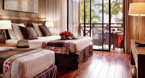 Iloha Seaview Hôtel : Hébergement